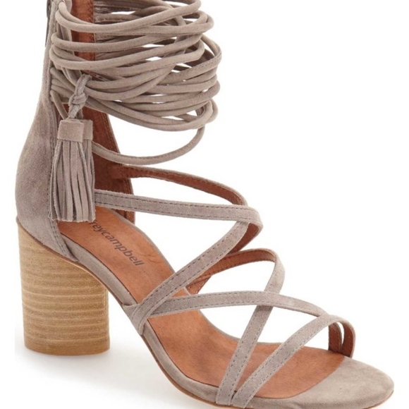 Jeffrey Campbell Shoes - Size 5 Jeffrey Campbell Despina Grey Suede Heel